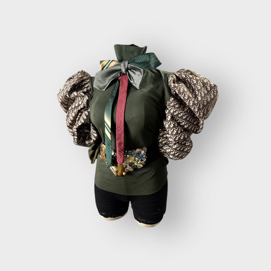 Couture Sleeve Turtleneck