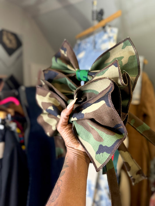 Camo Bow Tie