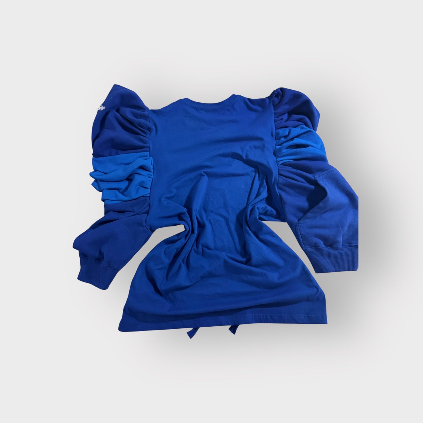 Seasonal Sports Puff Sleeve Distressed Tee