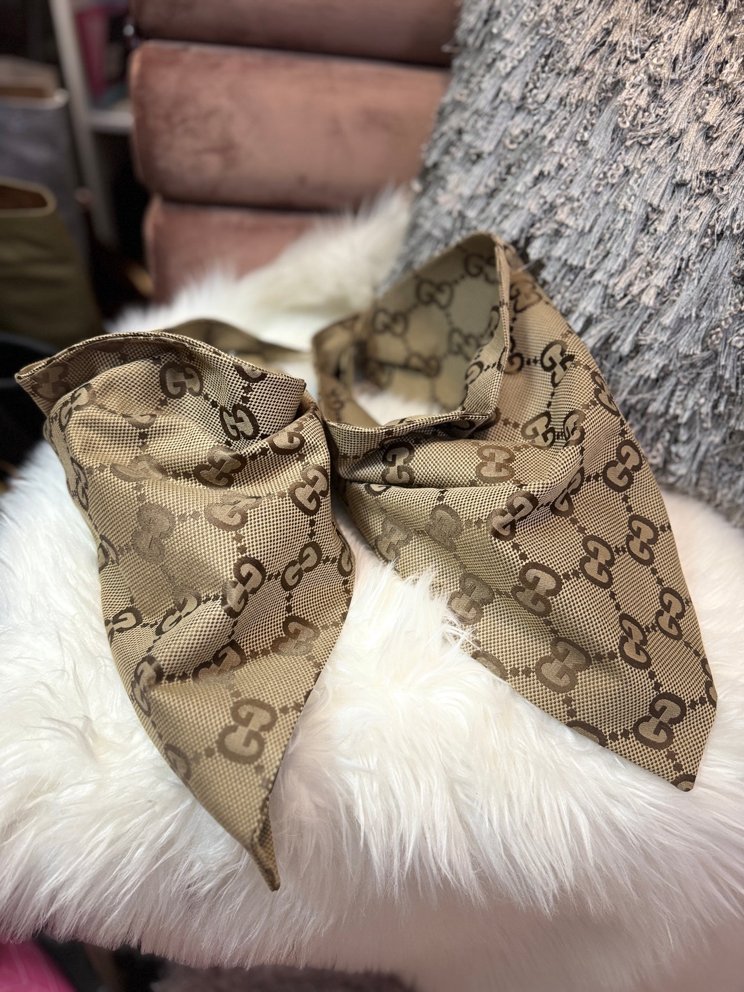 Luxe Cowgirl Couture GG Insp. Handkerchief