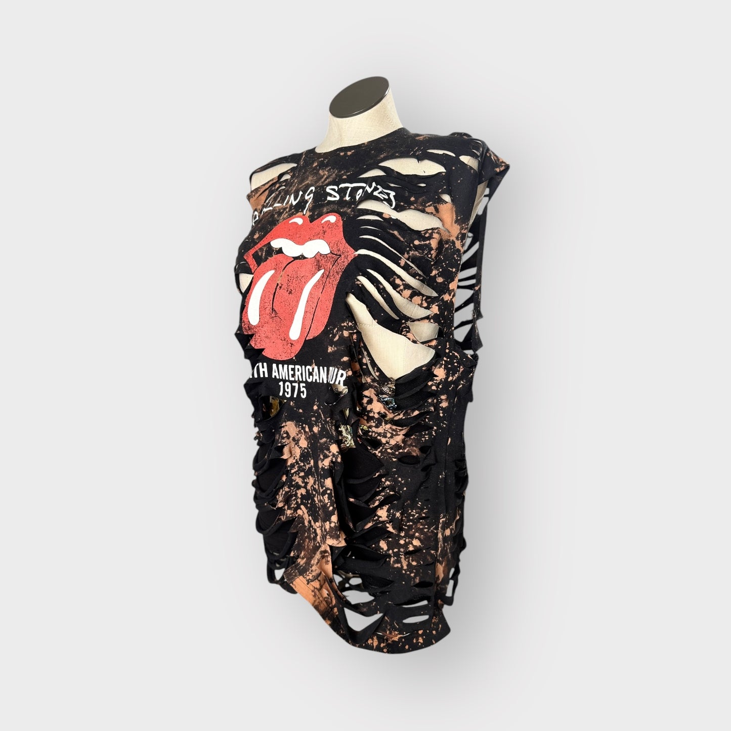 Distressed Coverup Tee