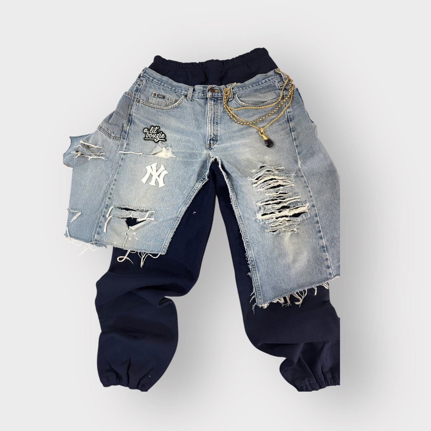 Denim n Navy Layover Joggers