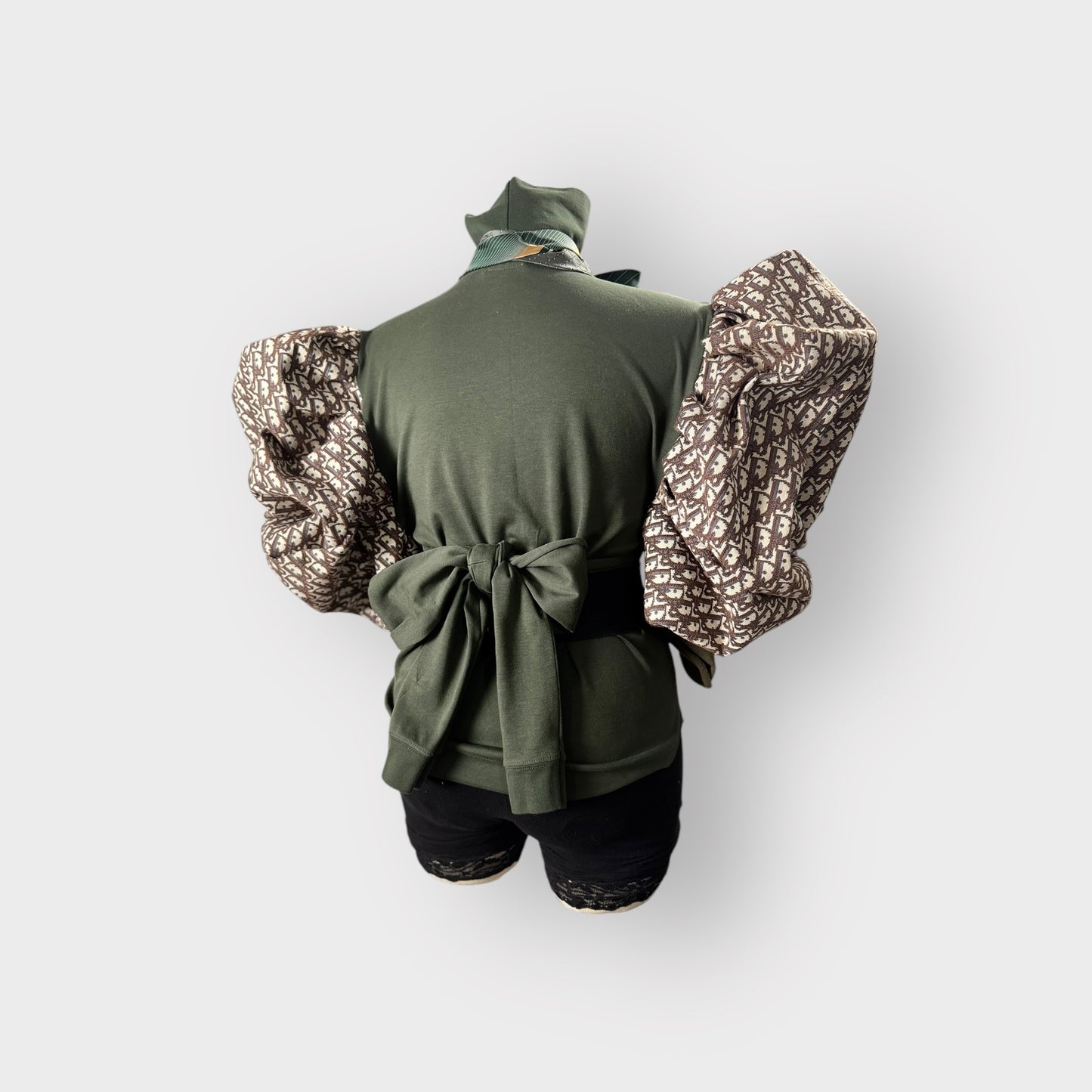 Couture Sleeve Turtleneck