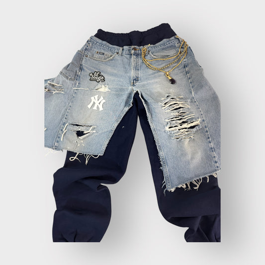 Denim n Navy Layover Joggers