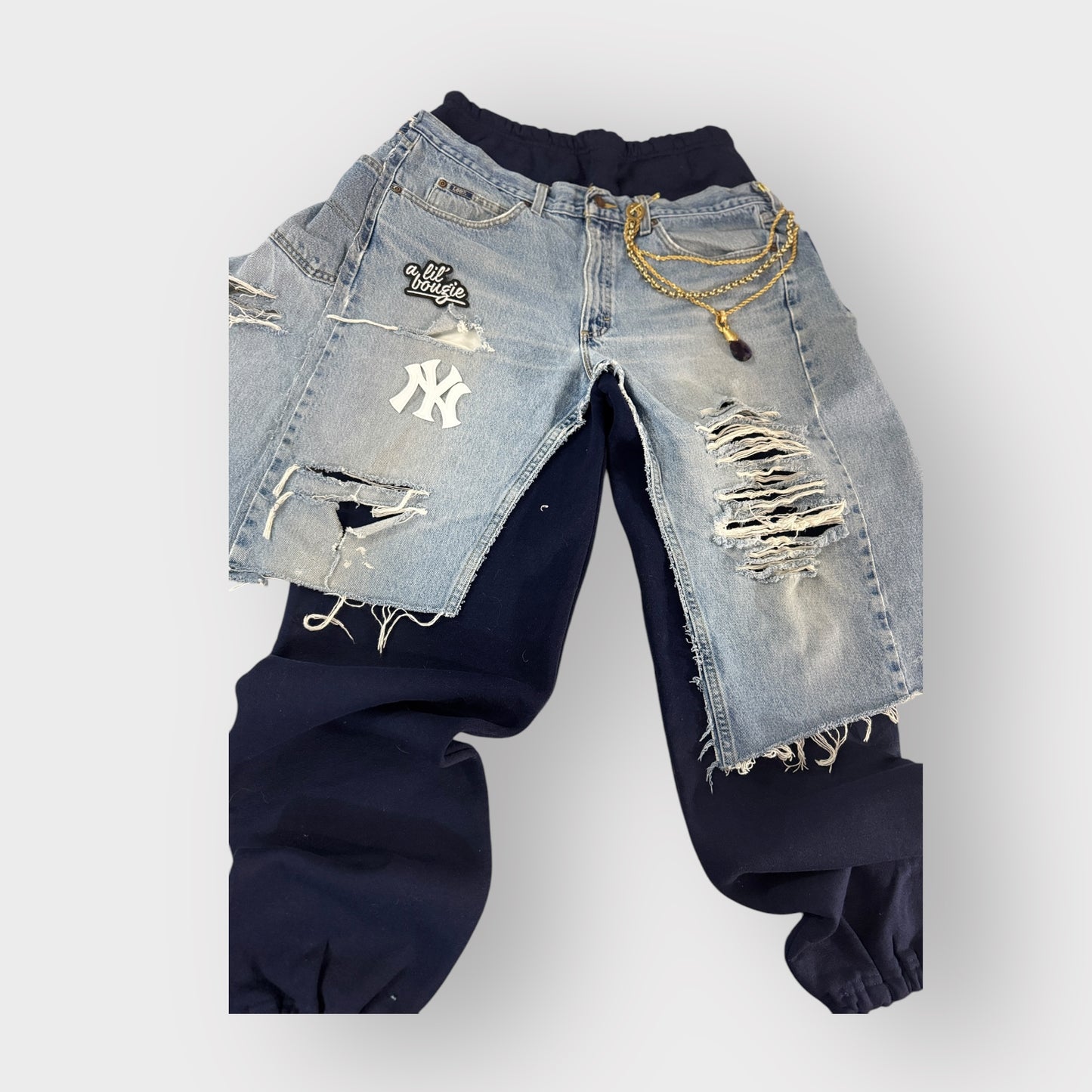 Denim n Navy Layover Joggers
