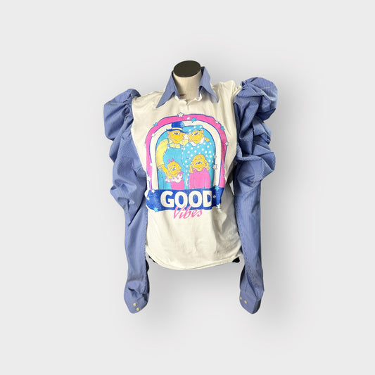 Nostalgic Bears Puff Sleeve Tee