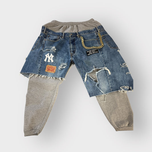 Denim Layover Joggers
