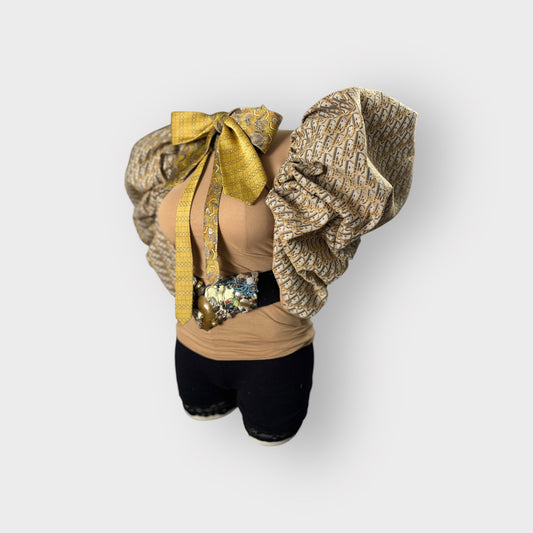 Handmade Designer Insp. Couture Sleeve Tee