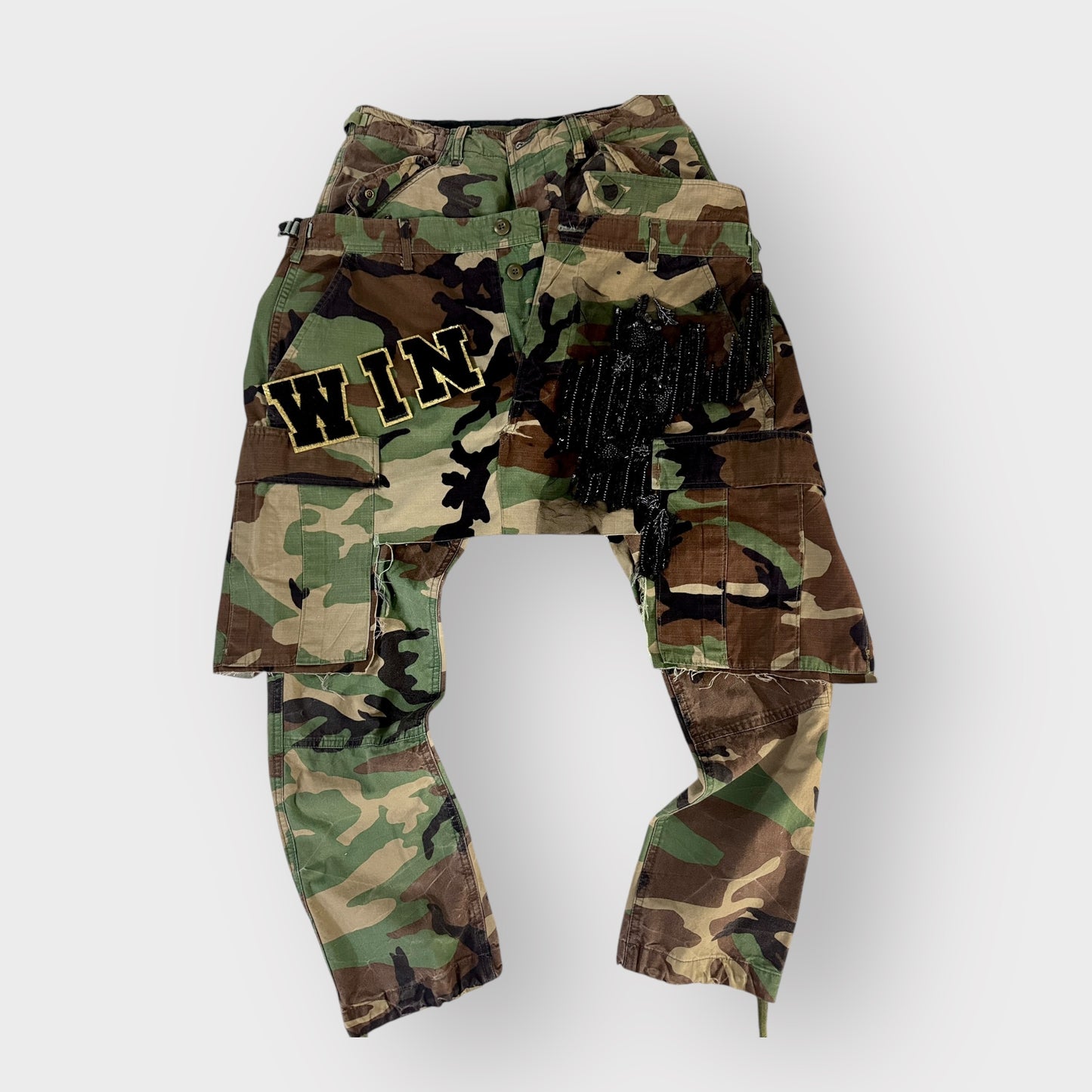 WIN Couture Camo Layover Cargos
