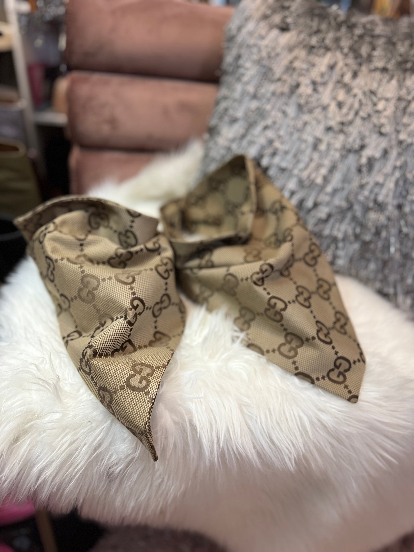 Luxe Cowgirl Couture GG Insp. Handkerchief