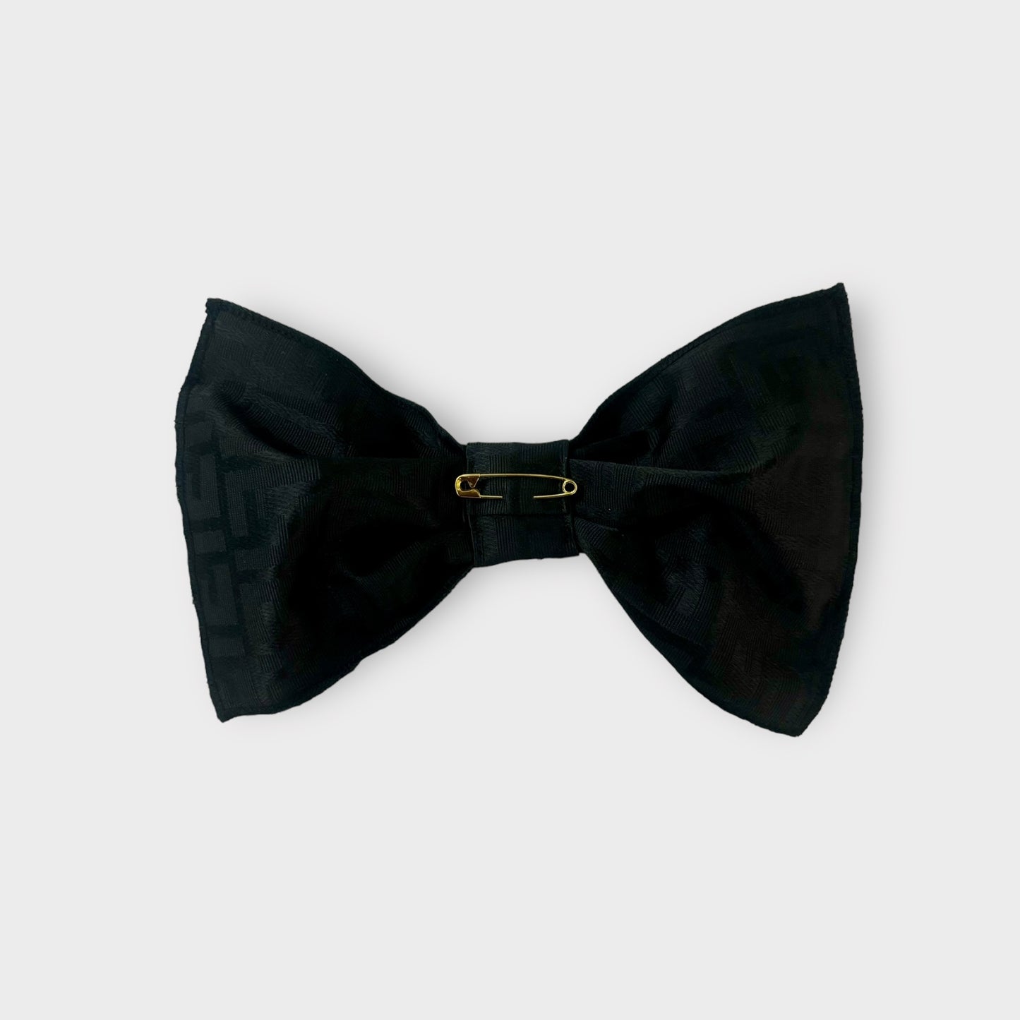 Luxe Black Bow Tie