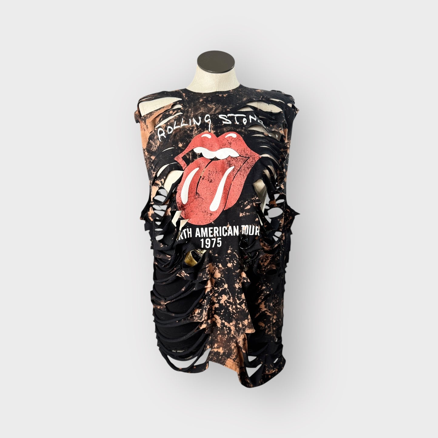Distressed Coverup Tee