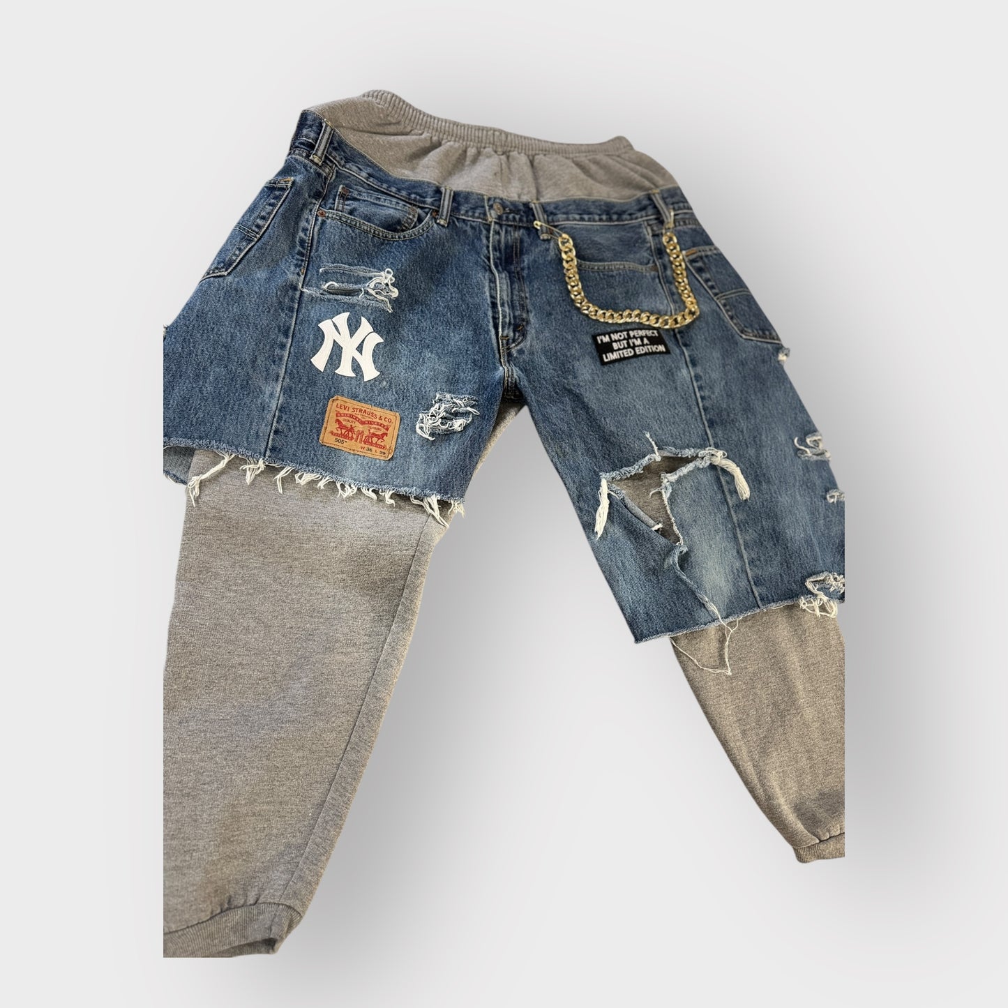 Denim Layover Joggers