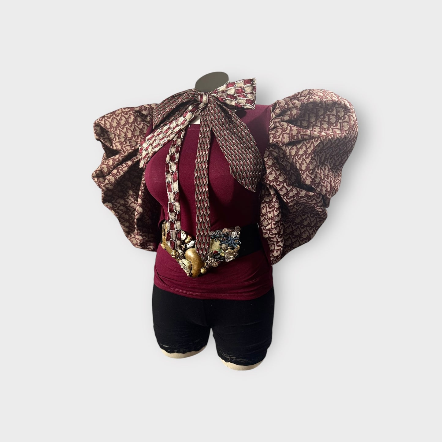 Cranberry Couture Sleeve Tee