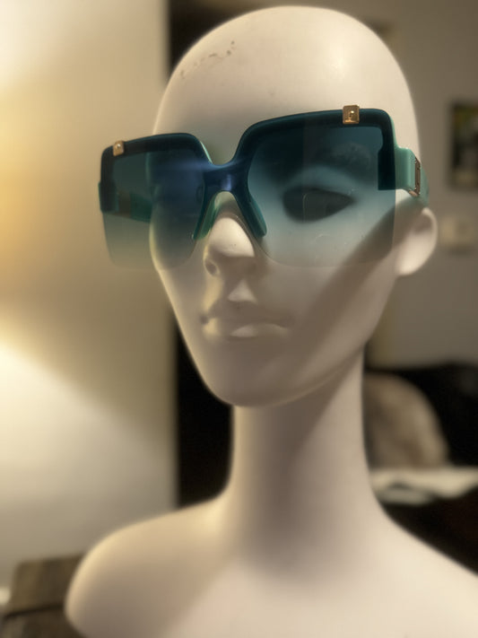 Turquoise Flip Sunnies