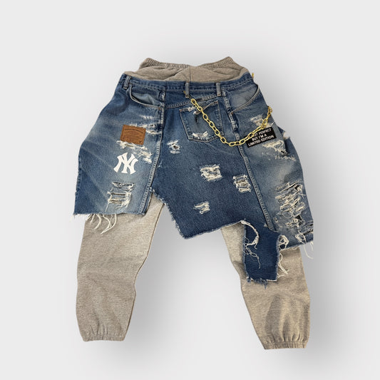 Denim Layover Joggers
