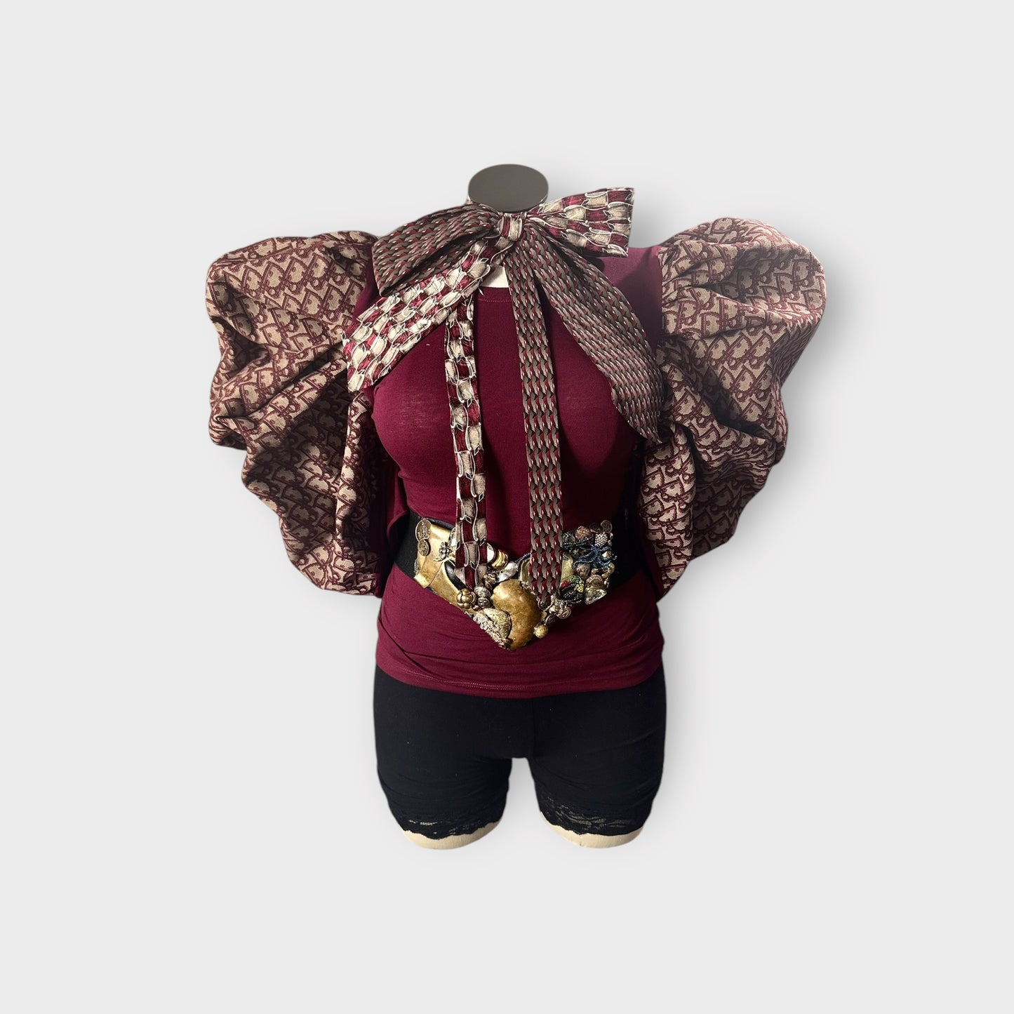 Cranberry Couture Sleeve Tee