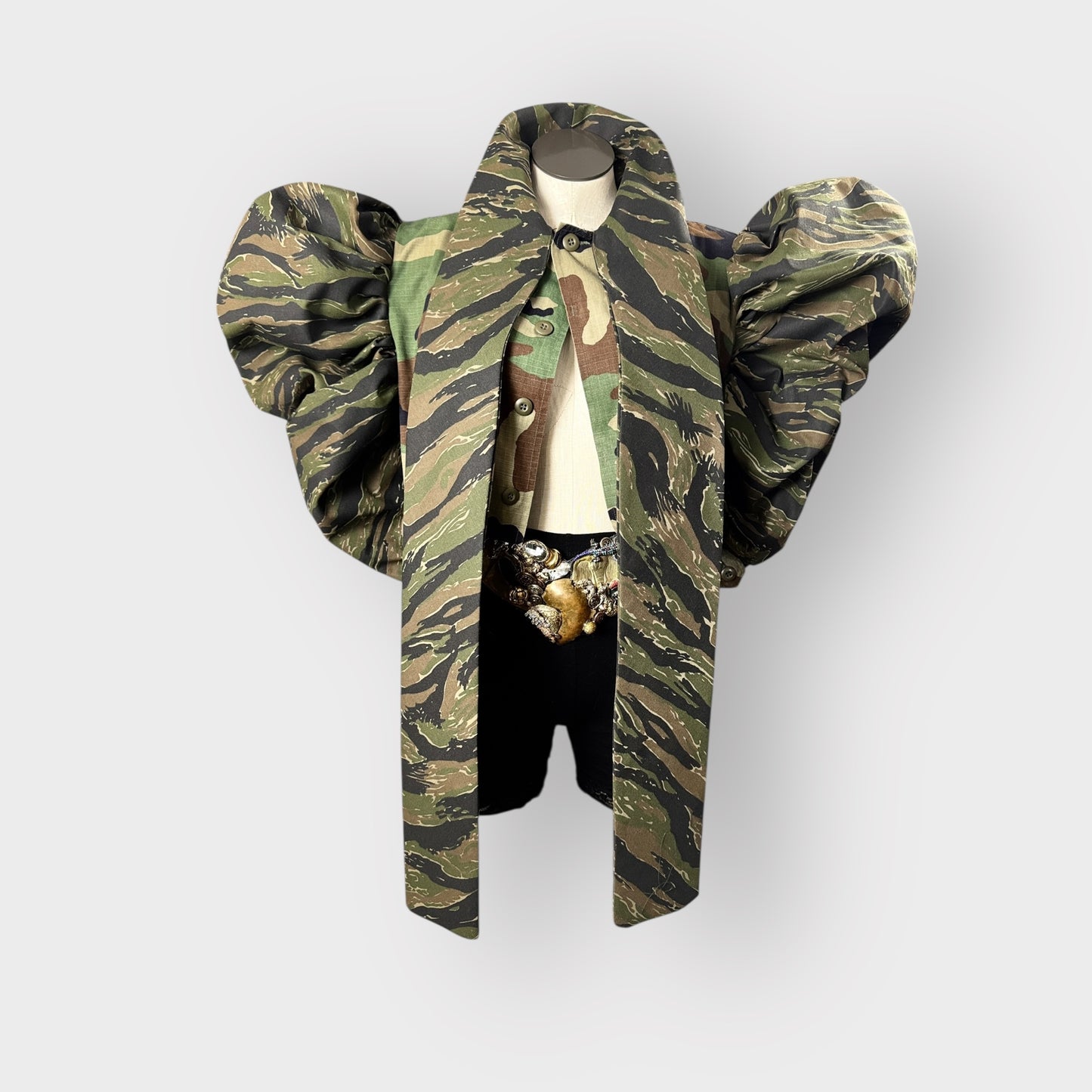 Deluxe Cropped Power Bow Camo
