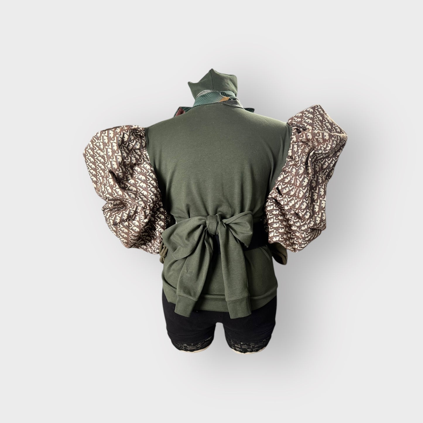 Couture Sleeve Turtleneck