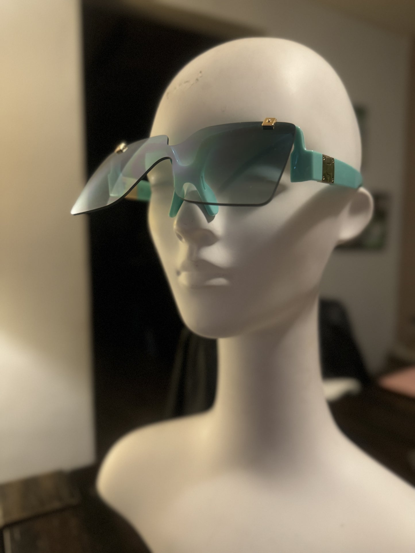 Turquoise Flip Sunnies