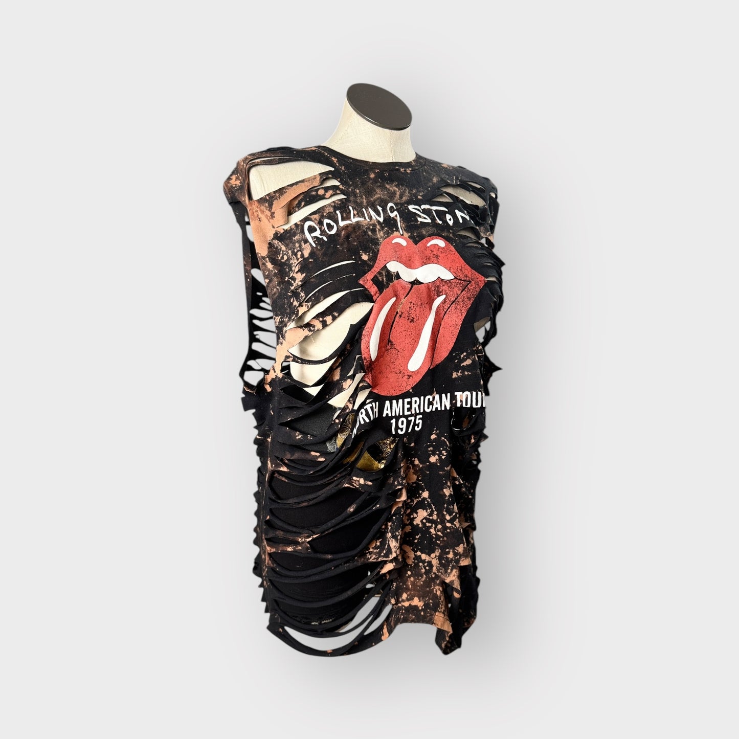 Distressed Coverup Tee