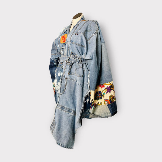 Custom Denim Kimono
