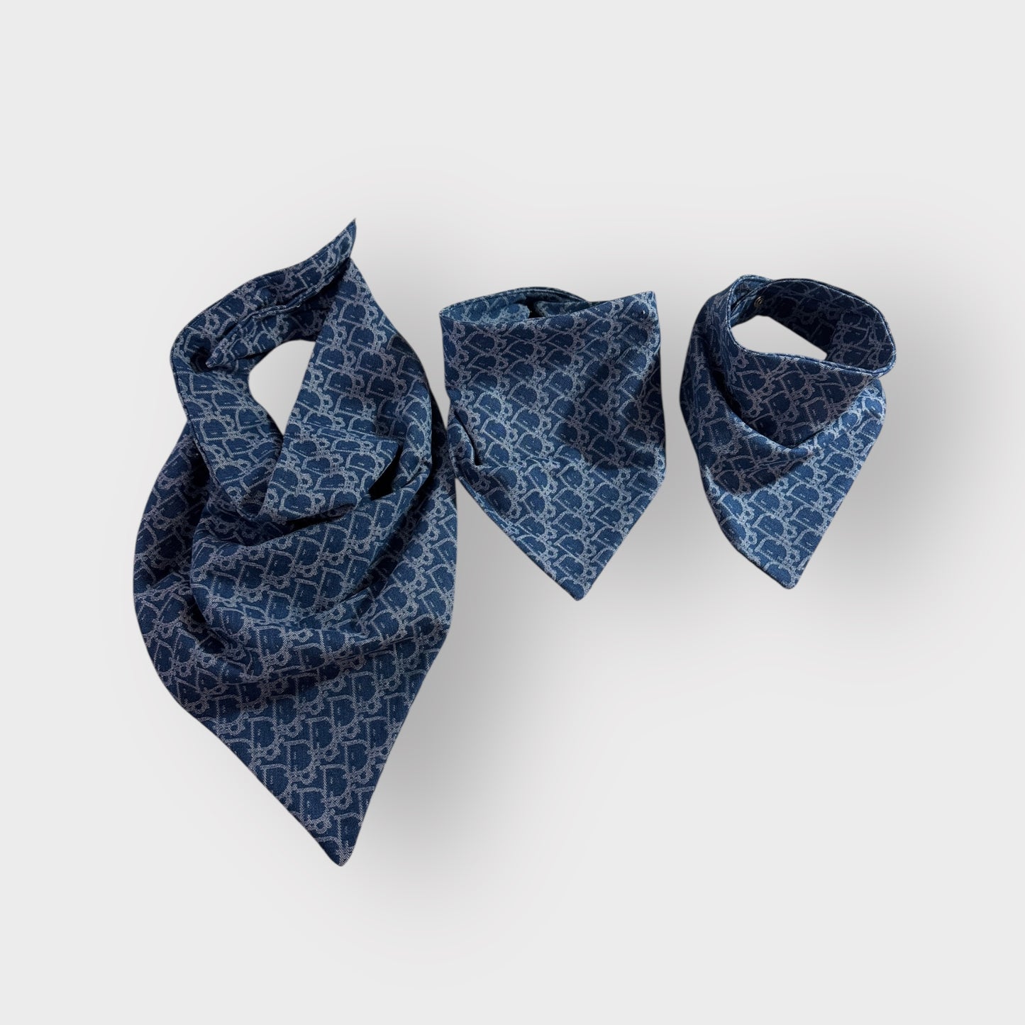 Denim Cowgirl Couture Handkerchief