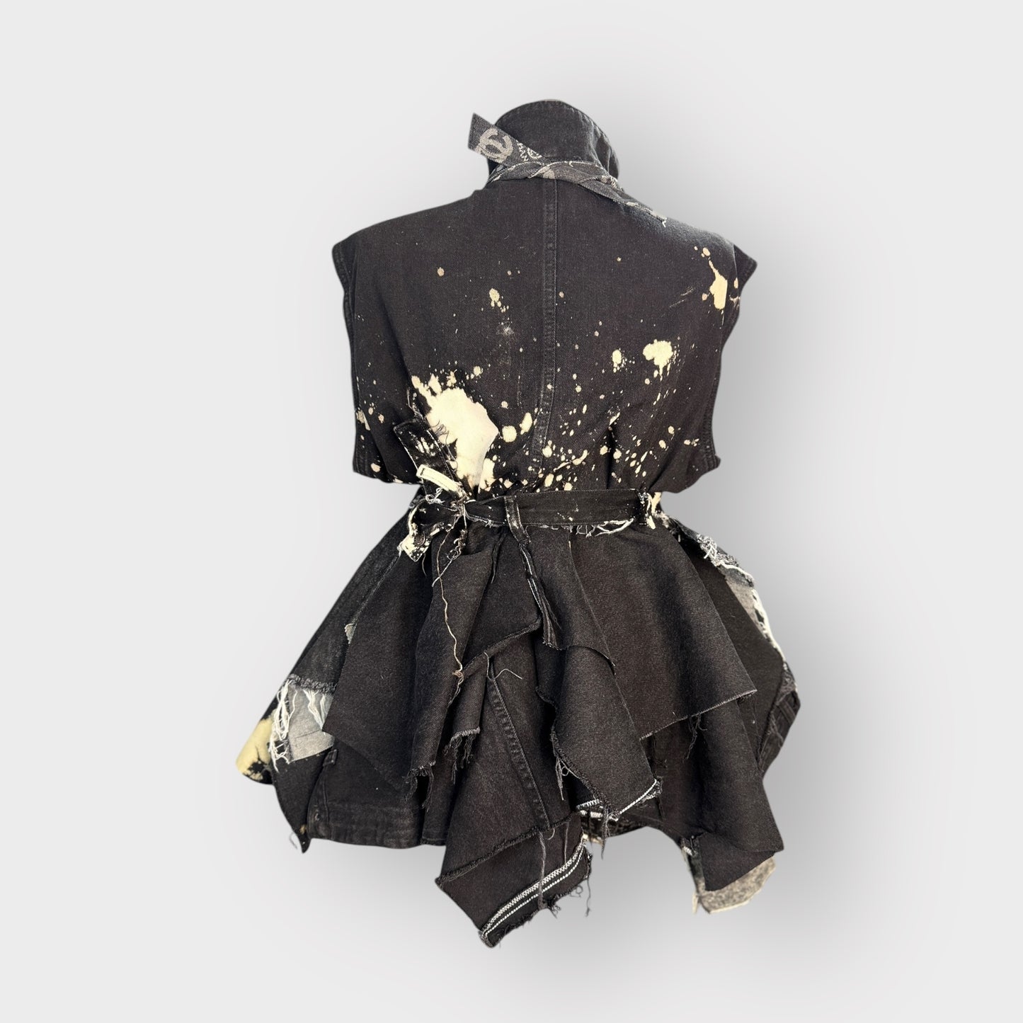 Grunge Multi Denim Peplum