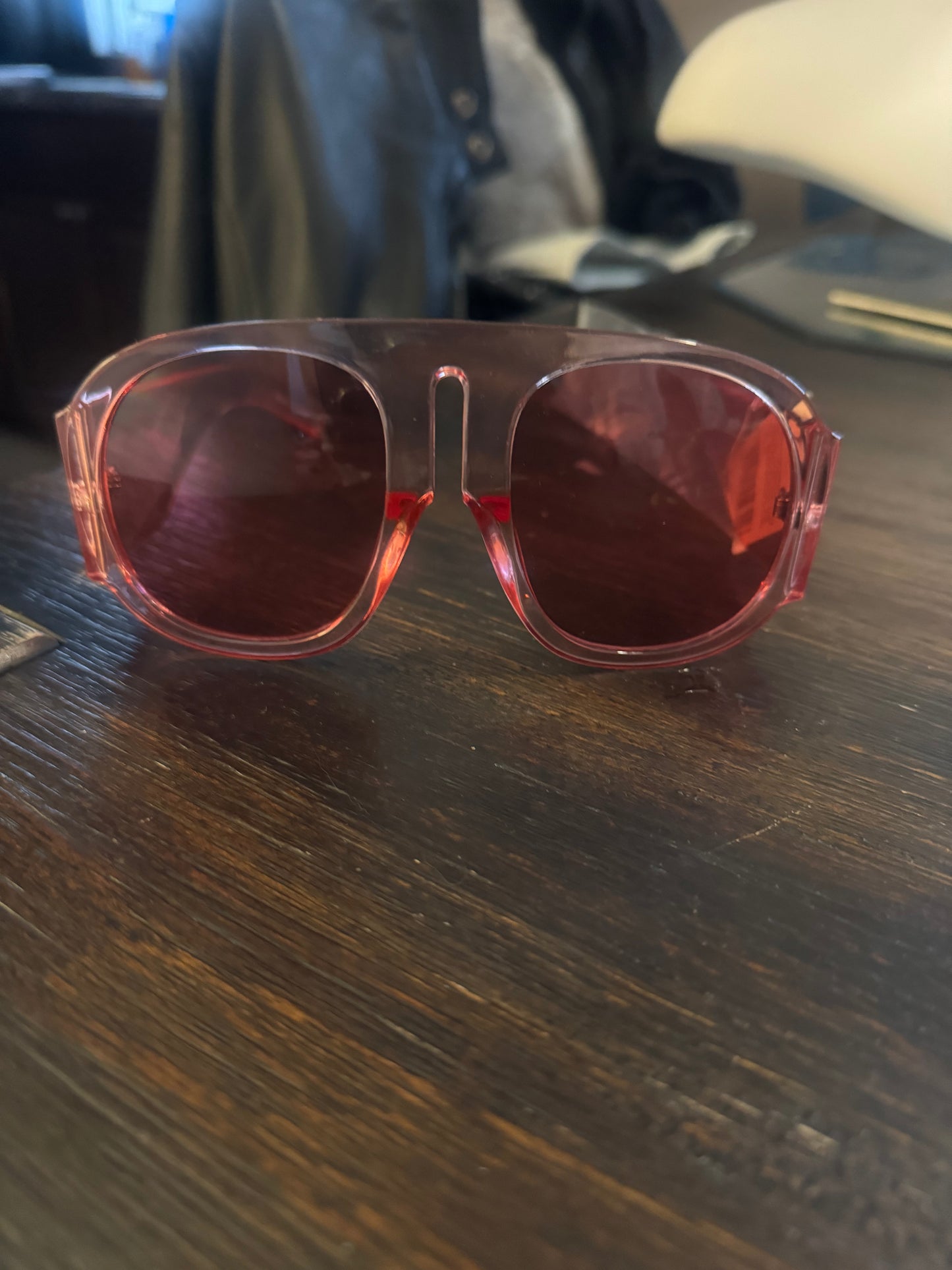 Pink Oversized Aviators