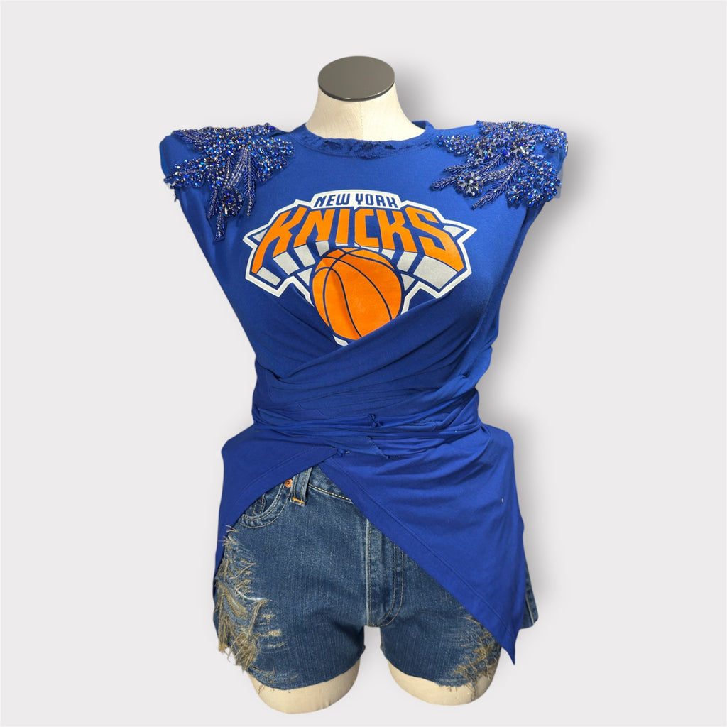 Crystal Couture Wrap Tee
