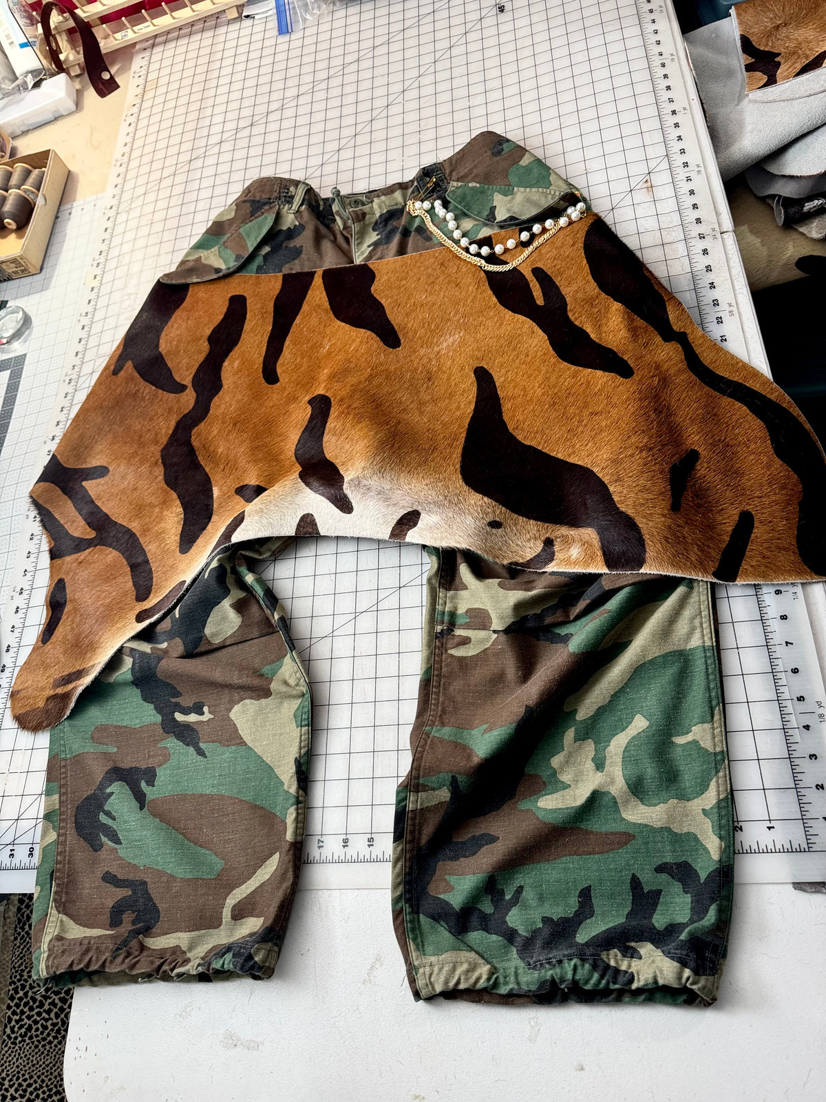 Reimagined Tiger Pony Hair Overlays
