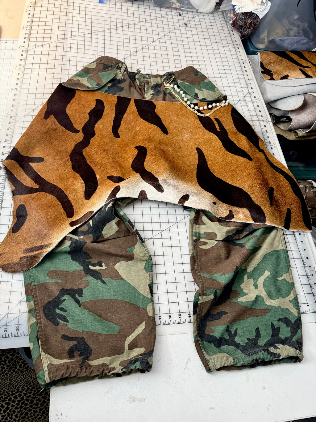 Reimagined Tiger Pony Hair Overlays