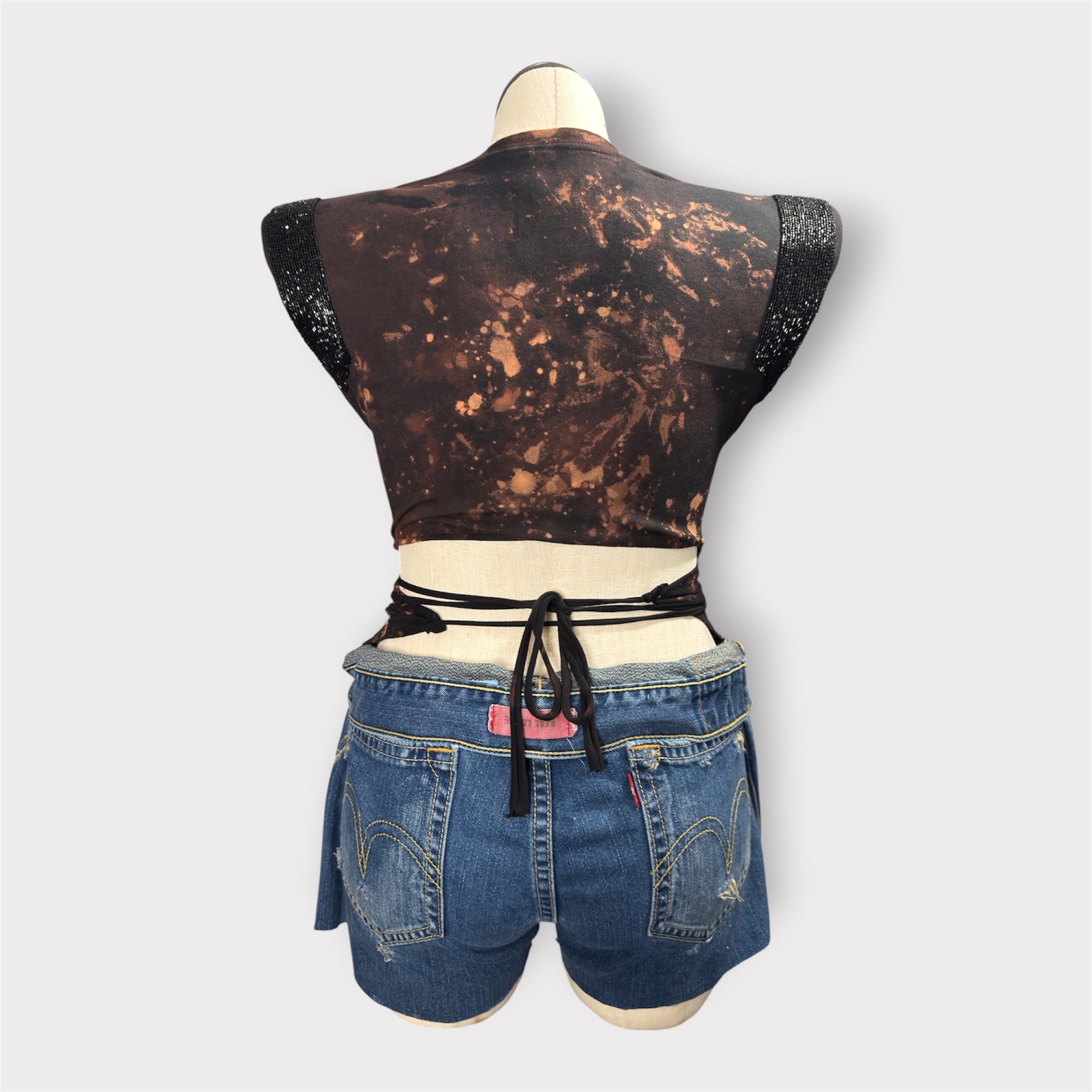 MOD Couture Shoulder Wrap Tee