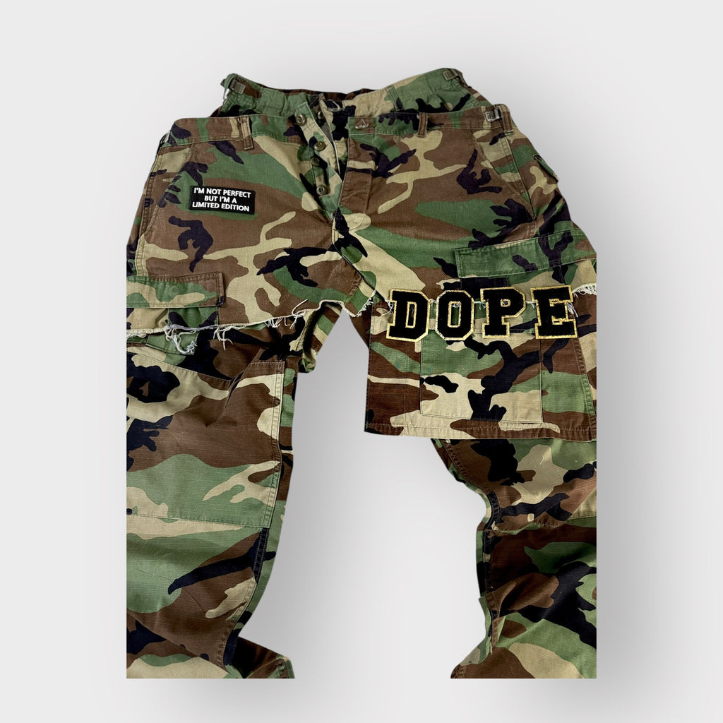 Couture Camo Street Style Layover Cargos