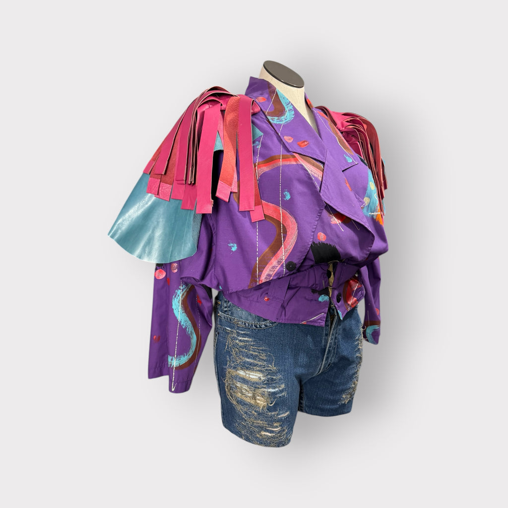 Broken Crayons Still Color: Cowgirl Couture Fringe Jacket