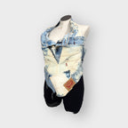 Denim Corset Style Halter