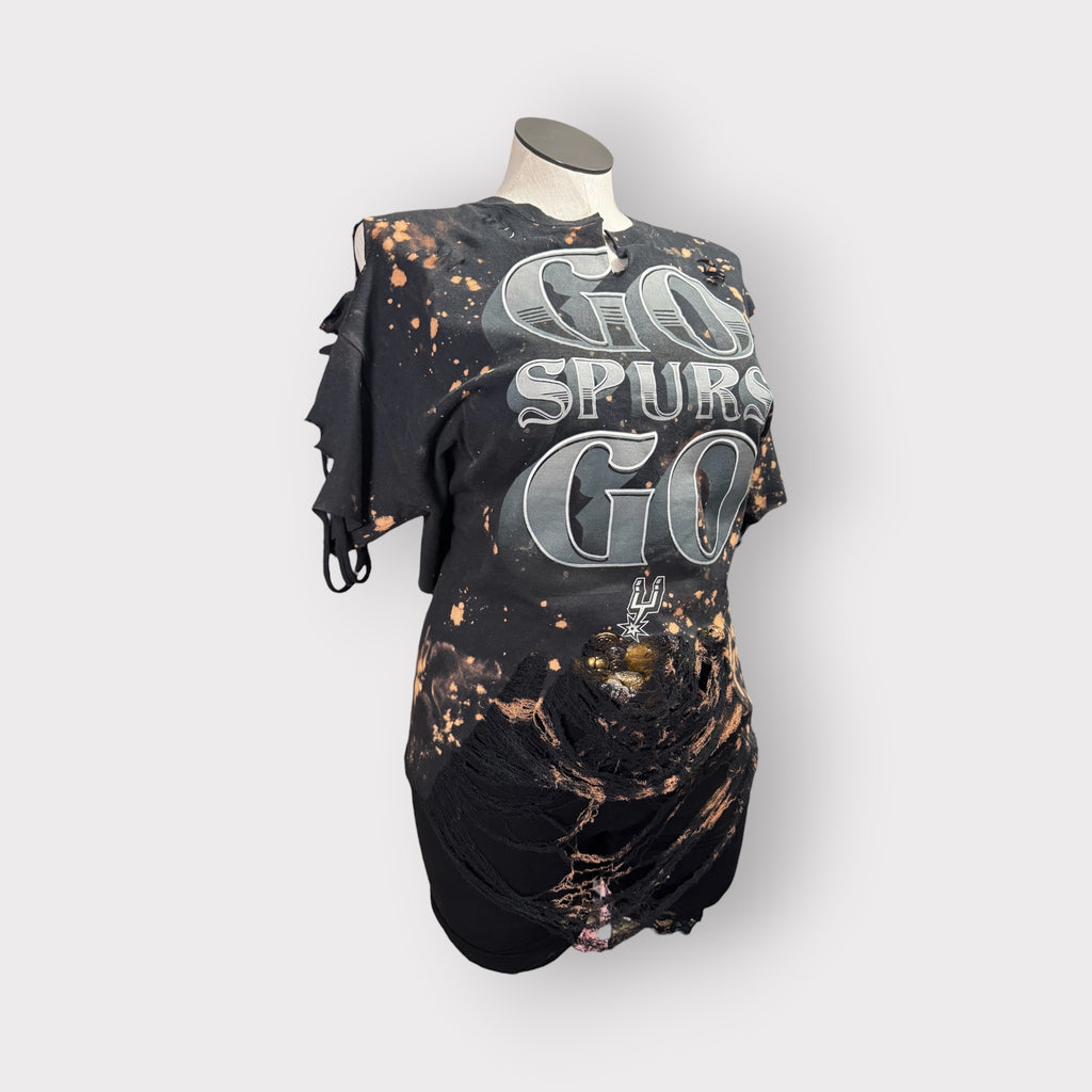 Distressed Web Tee