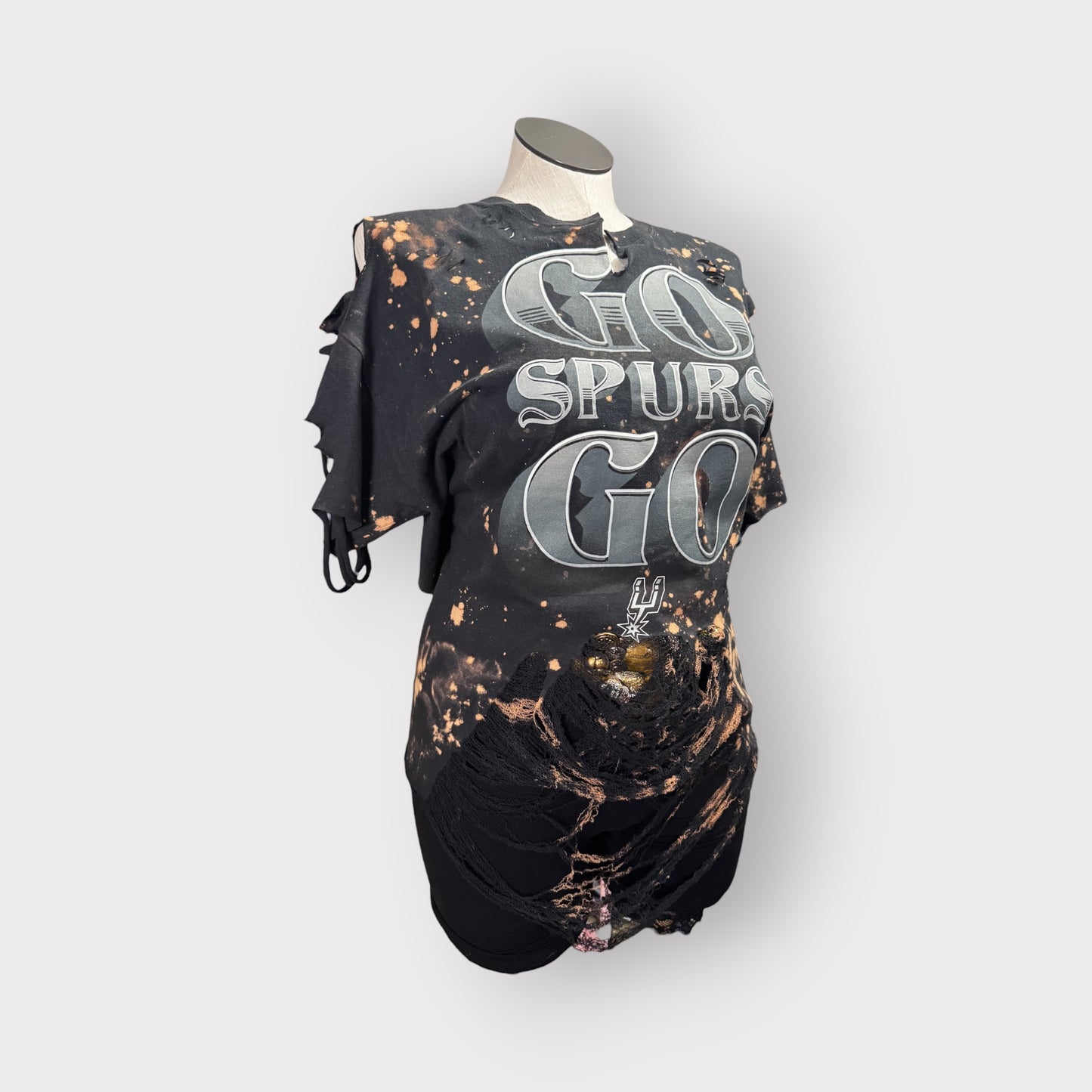 Distressed Web Tee