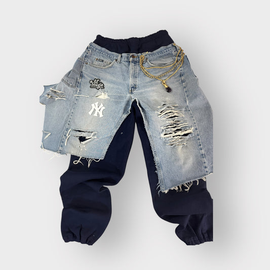 Denim n Navy Layover Joggers