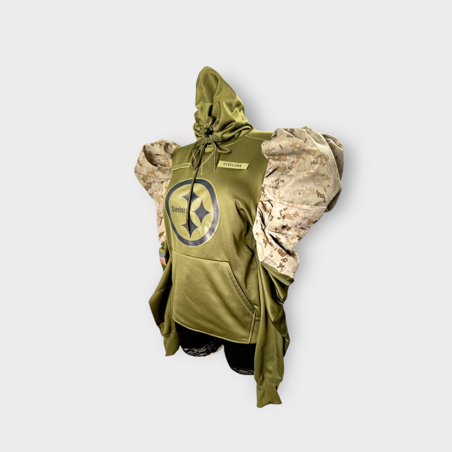 NFL Season Couture Sleeve Street Style Hoodie