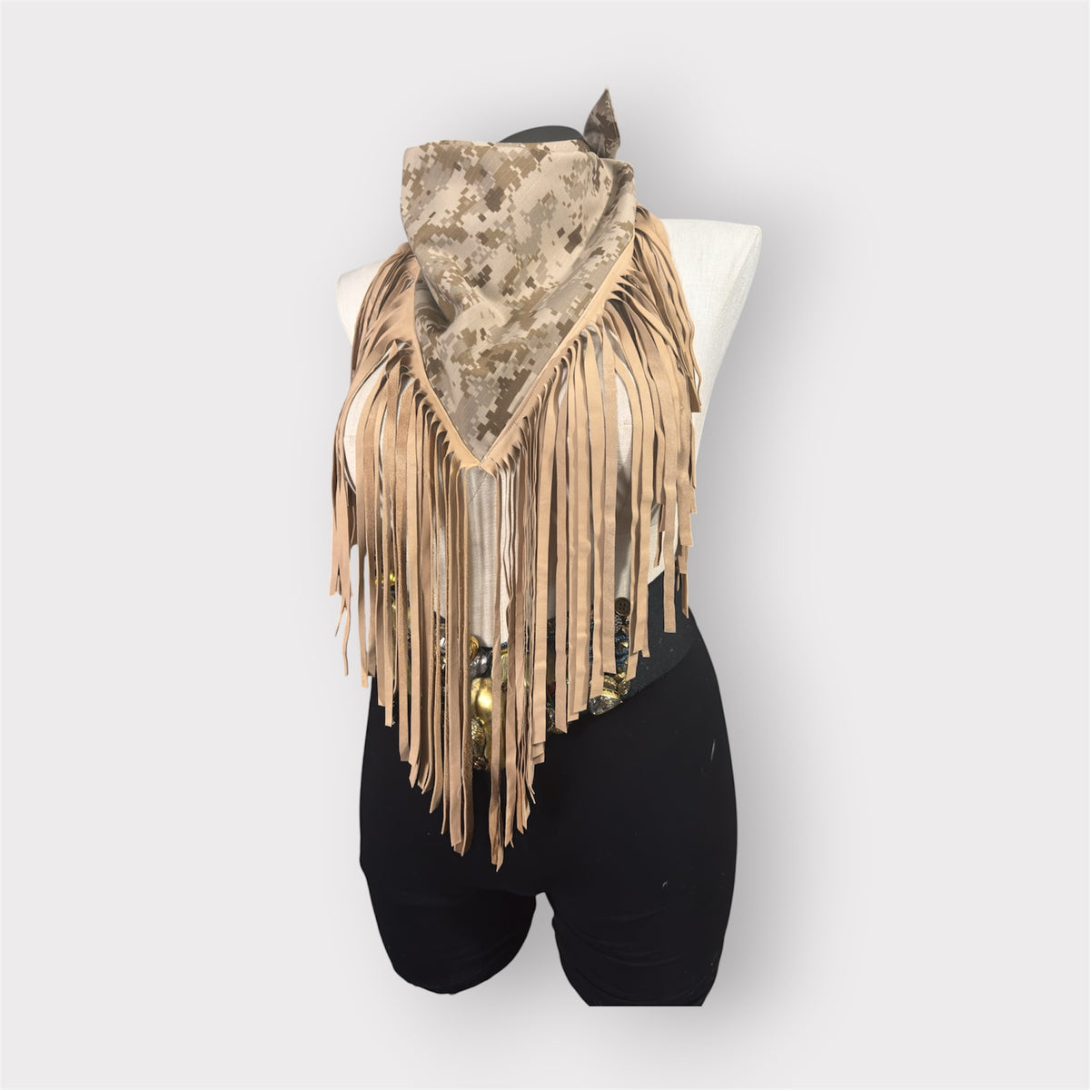 Luxe Fringe Bandana