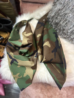 Luxe Cowgirl Couture Camo Handkerchief