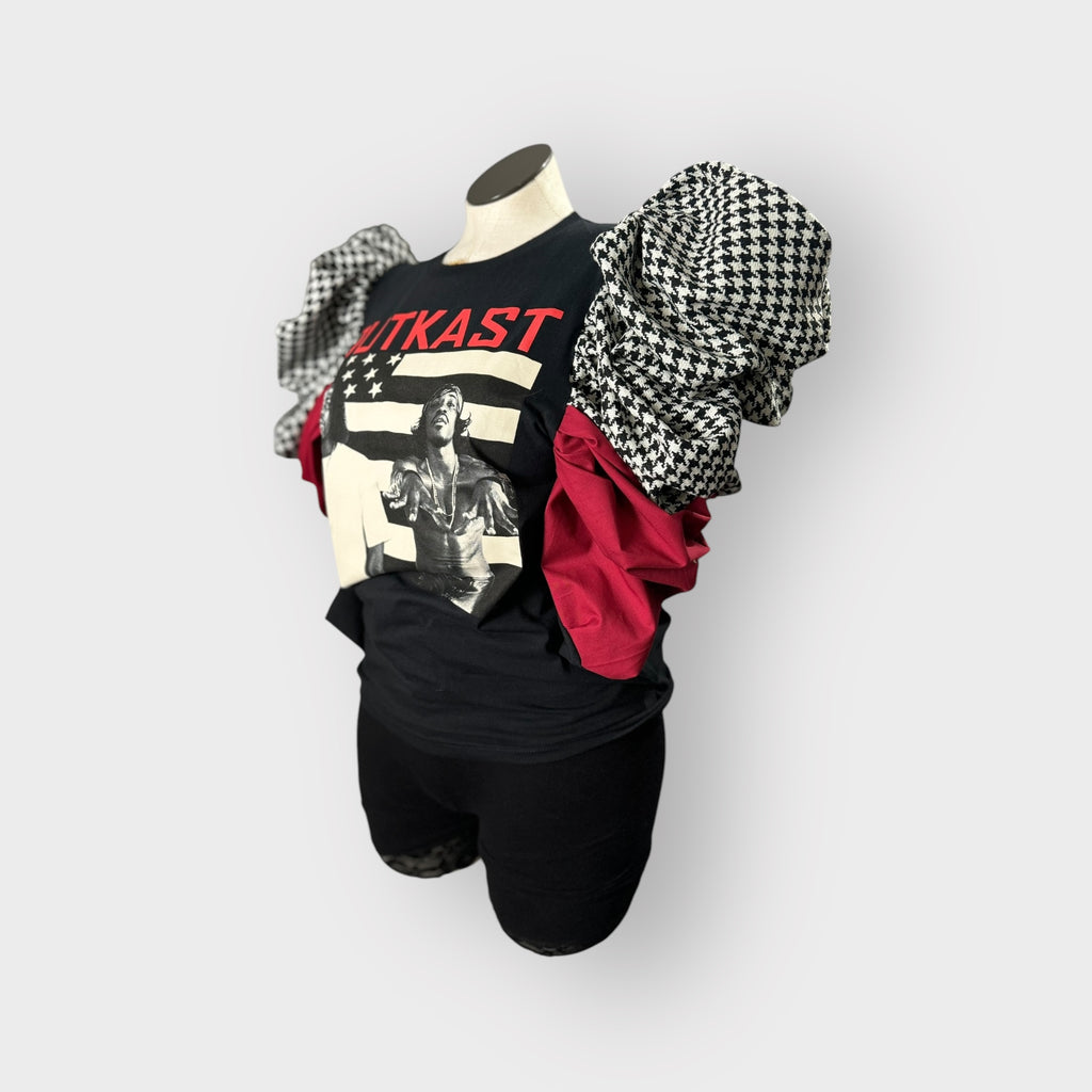 Street style Couture Sleeve Tee