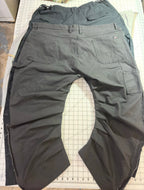 Double Cargo Inverted Barrel Pant w Denim Overlay