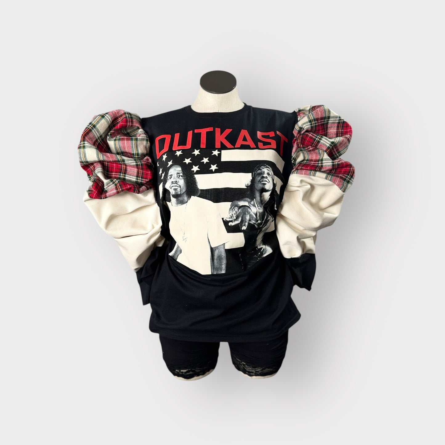 Luxe Hip Hop Couture Sleeve Tee