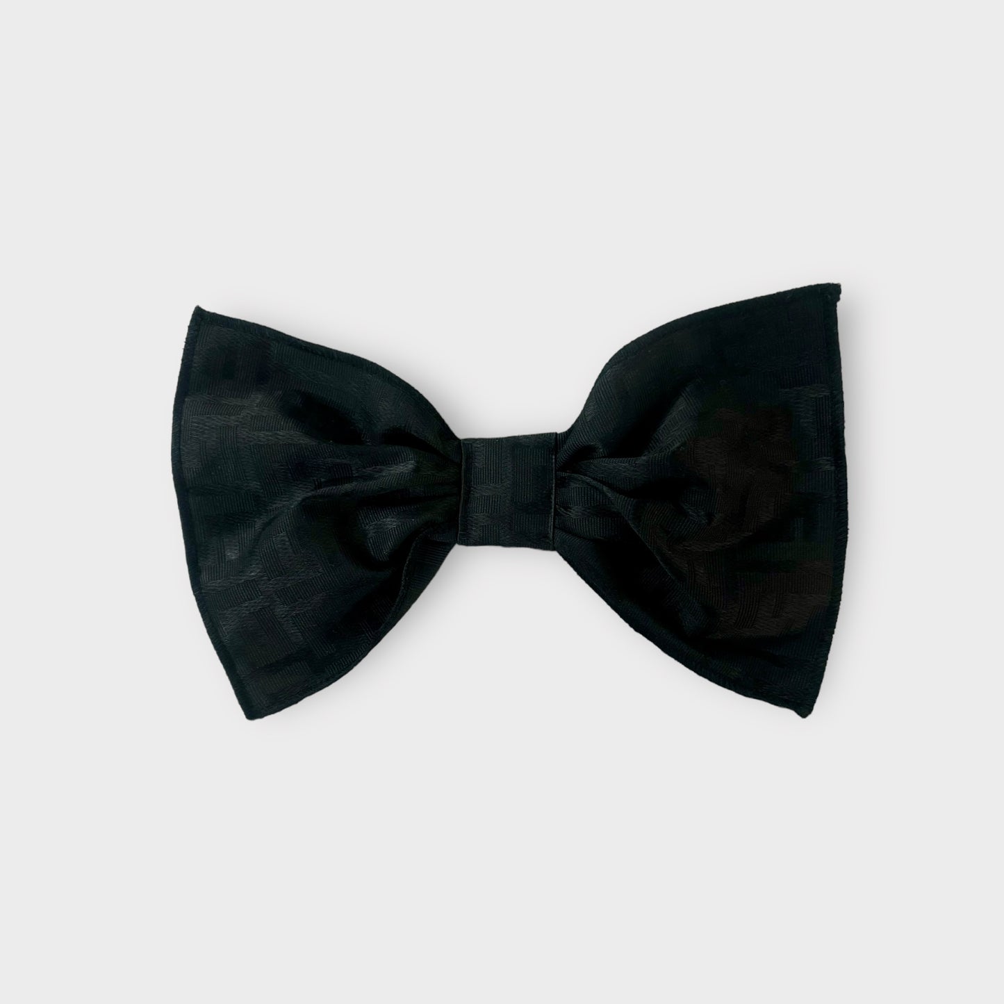 Luxe Black Bow Tie