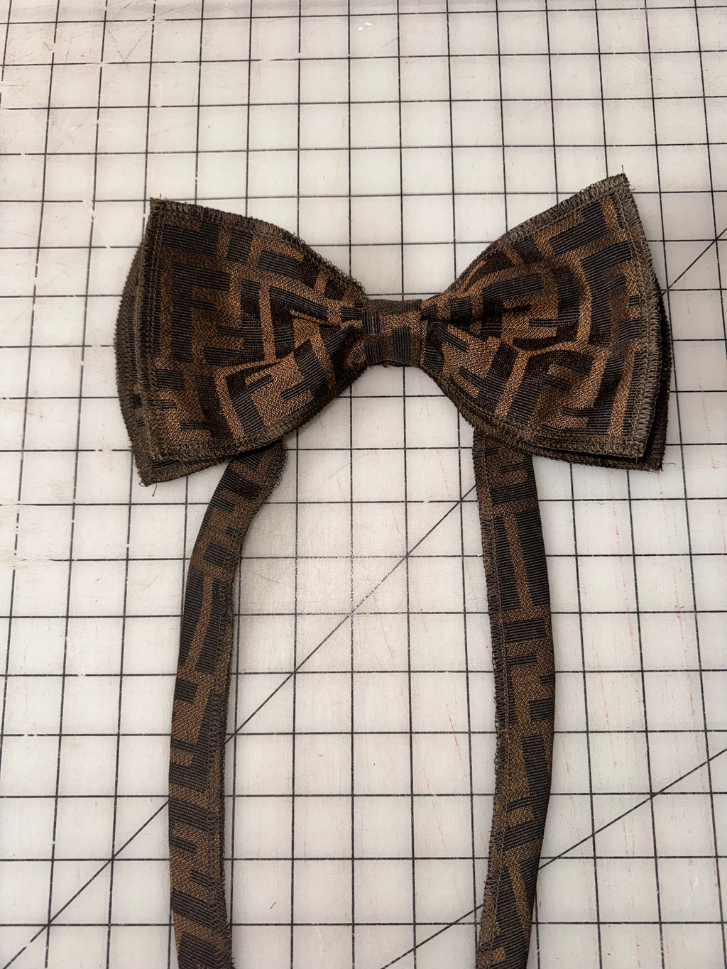Double Layered Handmade Bow Tie