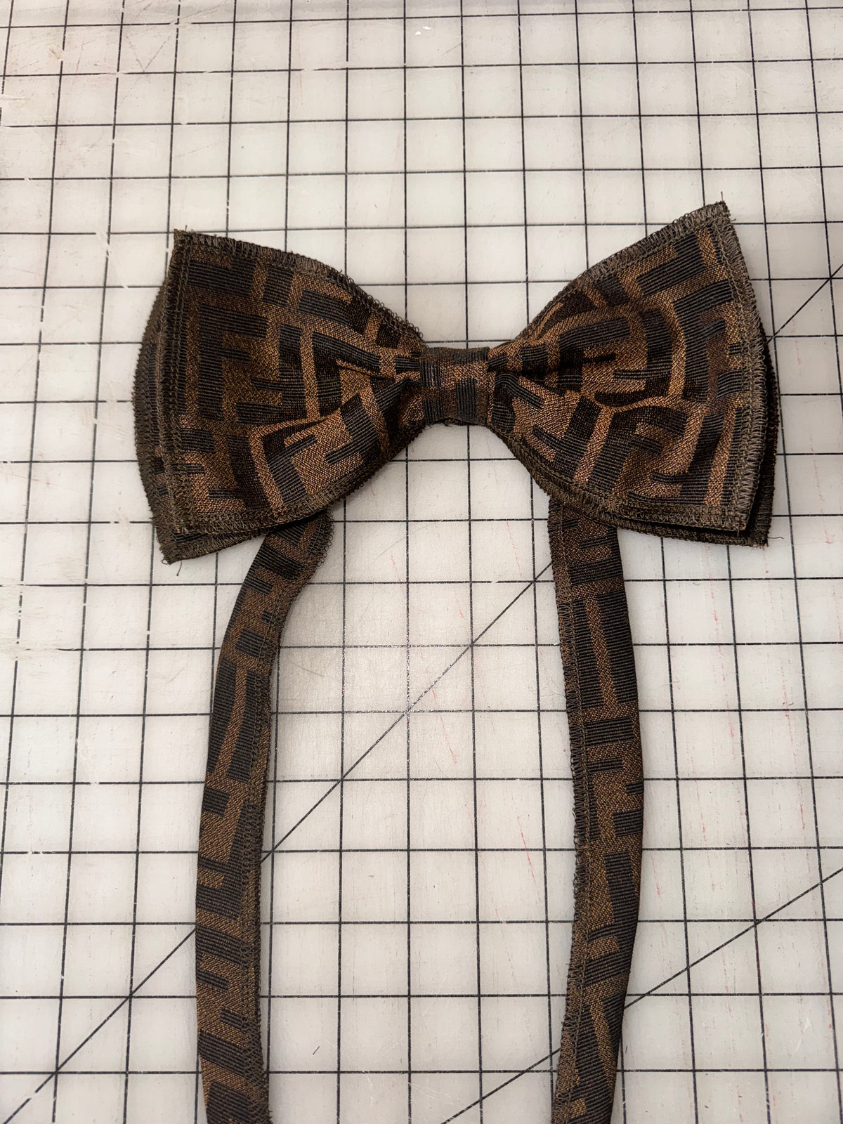 Double Layered Handmade Bow Tie