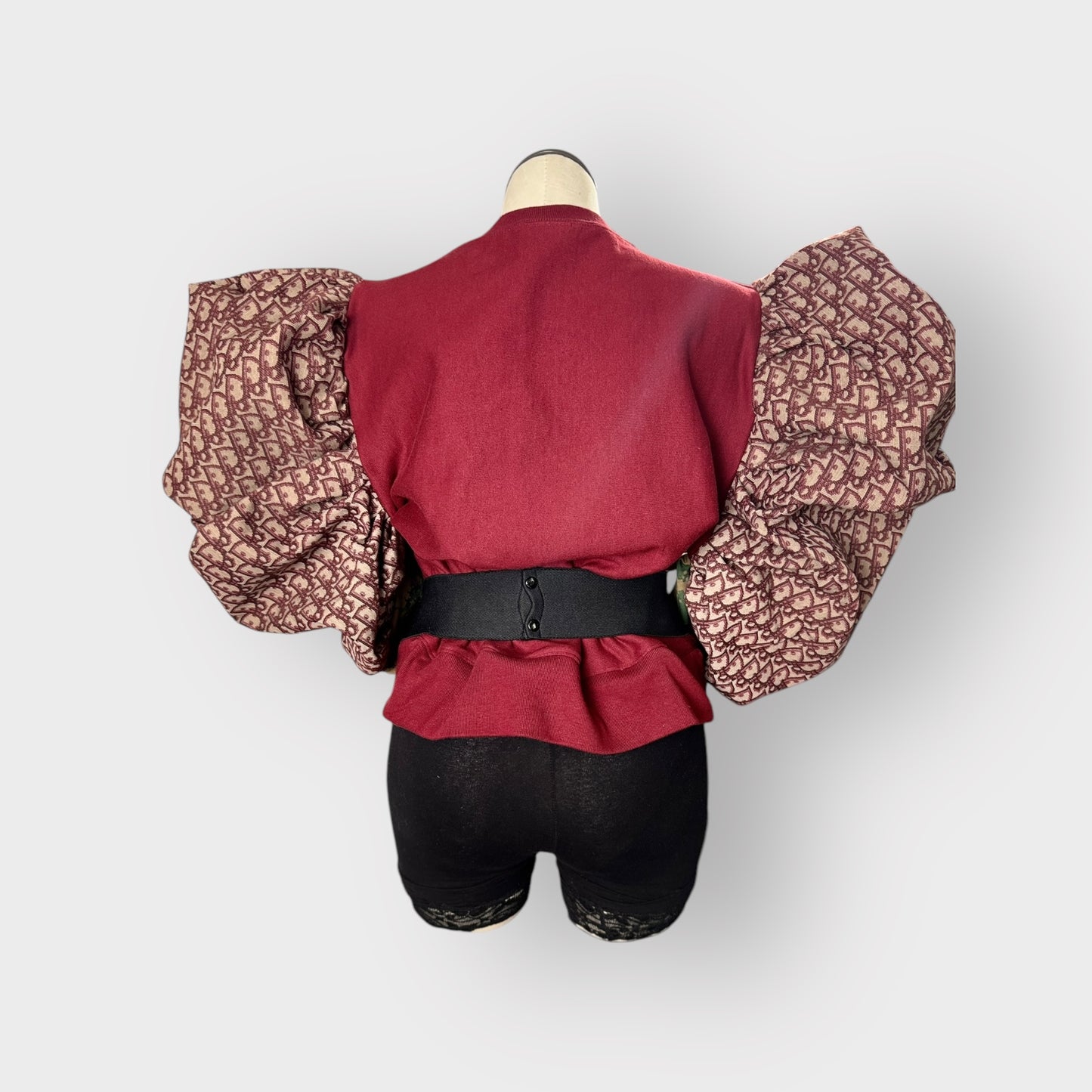 Deluxe Designer Insp. Ruffle Crewneck