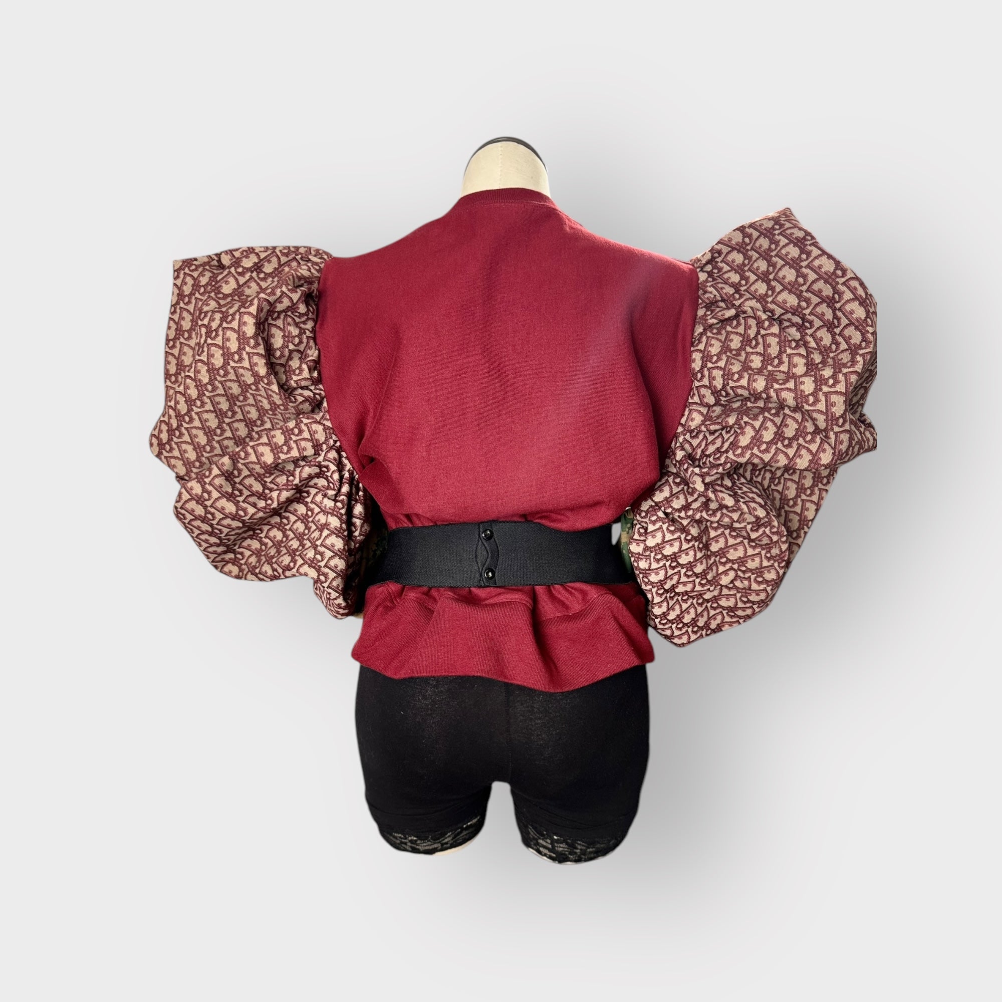 Deluxe Designer Insp. Ruffle Crewneck